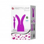 Многофункциональная насадка на вибромассажёр Wand с диаметром головки 5 см Pretty Love Darren - фиолетовая Многофункциональная насадка на вибромассажёр Wand с диаметром головки 5 см Pretty Love Darren - фиолетовая