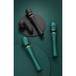 Мощный вибромассажёр Wand с 2 дополнительными насадками Zalo Kyro - чёрный - 29,1 см Мощный вибромассажёр Wand с 2 дополнительными насадками Zalo Kyro - чёрный - 29,1 см