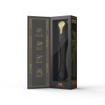 Вибратор с поступательными движениями Zalo King с управлением со смартфона - чёрный - 30,2 см
