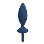 Анальная пробка с ограничительным кольцом Butt Plug with Loop L - синяя - 15,7 см Анальная пробка с ограничительным кольцом Butt Plug with Loop L - синяя - 15,7 см