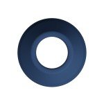 Анальная пробка с тоннелем для дополнительной стимуляции и наполнения жидкостями Jack Anal Plug S - синяя - 7,7 см