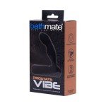 Вибромассажер простаты и промежности Bathmate Prostate Vibe - чёрный - 10,5 см