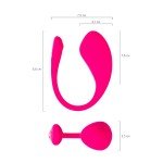 Виброяйцо Lovense - Lush 3 для киберсекса c управлением через приложение - розовое Виброяйцо Lovense - Lush 3 для киберсекса c управлением через приложение - розовое