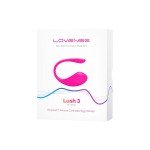 Виброяйцо Lovense - Lush 3 для киберсекса c управлением через приложение - розовое Виброяйцо Lovense - Lush 3 для киберсекса c управлением через приложение - розовое