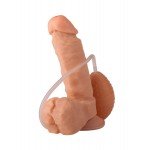 Кончающий фаллоимитатор с семяизвержением Lovetoy - телесный - 16,5 см Кончающий фаллоимитатор с семяизвержением Lovetoy - телесный - 16,5 см