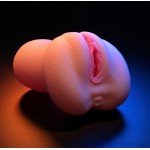 Мастурбатор вагина Satisfaction Baby Doll из реалистичной киберкожи - телесный - 16 см