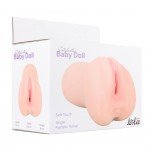 Мастурбатор вагина Satisfaction Baby Doll из реалистичной киберкожи - телесный - 16 см