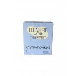 Презервативы латексные ультратонкие 0,04 мм Pleasure Lab - 3 шт Презервативы латексные ультратонкие 0,04 мм Pleasure Lab - 3 шт