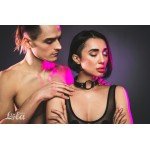Кляп-кольцо из каучука Party Hard Modesty на регулируемых ремешках - чёрный Кляп-кольцо из каучука Party Hard Modesty на регулируемых ремешках - чёрный