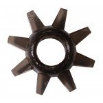 Эластичное эрекционное кольцо Rings Cogweel Black - чёрное Эластичное эрекционное кольцо Rings Cogweel Black - чёрное