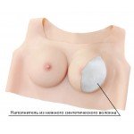 Протезы молочной железы в форме майки с наполнением из синтепона Lovetoy - 3 размер Протезы молочной железы в форме майки с наполнением из синтепона Lovetoy - 3 размер