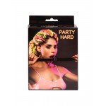 Кляп-кольцо из каучука Party Hard Modesty на регулируемых ремешках - чёрный Кляп-кольцо из каучука Party Hard Modesty на регулируемых ремешках - чёрный