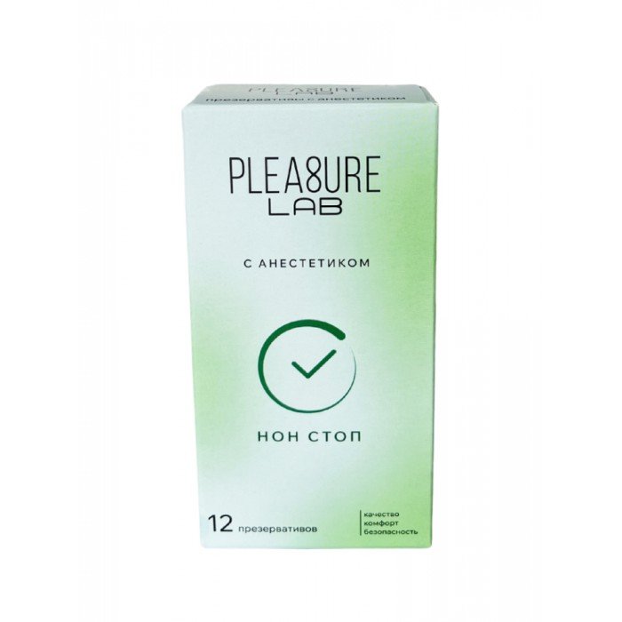 Презервативы с анестетиком бензокаином для продления удовольствия Pleasure Lab - 12 шт Презервативы с анестетиком бензокаином для продления удовольствия Pleasure Lab - 12 шт