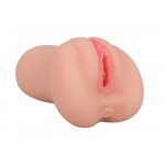 Мастурбатор вагина Satisfaction Baby Doll из реалистичной киберкожи - телесный - 16 см