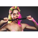 Кляп-кольцо из каучука Party Hard Modesty на регулируемых ремешках - чёрный Кляп-кольцо из каучука Party Hard Modesty на регулируемых ремешках - чёрный