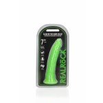 Фаллоимитатор светящийся в темноте REALROCK - Glow in the Dark - зелёный - 20 см Фаллоимитатор светящийся в темноте REALROCK - Glow in the Dark - зелёный - 20 см