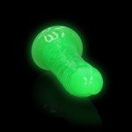 Фаллоимитатор светящийся в темноте REALROCK - Glow in the Dark - зелёный - 20 см Фаллоимитатор светящийся в темноте REALROCK - Glow in the Dark - зелёный - 20 см