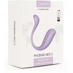Виброяйцо Svakom Phoenix Neo 2 c управлением со смартфона и подключением к интерактивным видео - лиловое Виброяйцо Svakom Phoenix Neo 2 c управлением со смартфона и подключением к интерактивным видео - лиловое