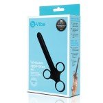 Набор b-Vibe из 3-х аппликаторов-шприцов для введения лубриканта - чёрные - 16,3 см Набор b-Vibe из 3-х аппликаторов-шприцов для введения лубриканта - чёрные - 16,3 см