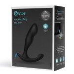 Анатомический массажер простаты со смещенным центром тяжести B-vibe Rocker Plug - чёрный - 12 см