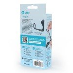 Эрокционное кольцо для пениса и анальная пробка для простаты b-Vibe Ringer Cock Ring & Plug - чёрное - 10,5 см Эрокционное кольцо для пениса и анальная пробка для простаты b-Vibe Ringer Cock Ring & Plug - чёрное - 10,5 см