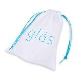 Рельефная анальная стеклянная пробка Glas с перезаряжаемой съемной вибропулей и пультом ДУ - синяя - 12 см Рельефная анальная стеклянная пробка Glas с перезаряжаемой съемной вибропулей и пультом ДУ - синяя - 12 см