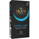 Безлатексные полиизопреновые презервативы с дополнительной смазкой SKYN Extra Lubricated - 10 шт Безлатексные полиизопреновые презервативы с дополнительной смазкой SKYN Extra Lubricated - 10 шт