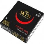 Безлатексные полиизопреновые презервативы с точками SKYN Intense Feel - 3 шт Безлатексные полиизопреновые презервативы с точками SKYN Intense Feel - 3 шт