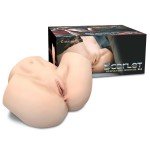 Реалистичный мастурбатор полуторс с вагиной и анусом Naked Factory Scarlet - телесный Реалистичный мастурбатор полуторс с вагиной и анусом Naked Factory Scarlet - телесный