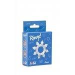 Эластичное эрекционное кольцо Rings Gear White - прозрачное Эластичное эрекционное кольцо Rings Gear White - прозрачное