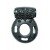 Эрекционное кольцо с вибрацией Rings Axle-pin black - чёрное