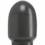 Толстый анальный стимулятор Bombshell Shellshock Small - чёрный - 15 cм