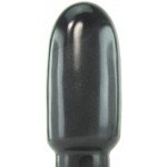 Большой анальный стимулятор для фистинга / насадка для страпона - Bombshell Shellshock Large - чёрный - 21,6 см