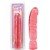 Большой фаллоимитатор Big Boy Dong Crystal Pink Jellie - розовый - 29,5 см