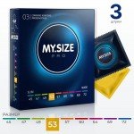 Латексные премиум презервативы My.Size Pro 53 - 3 шт Латексные премиум презервативы My.Size Pro 53 - 3 шт