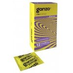 Сверх-тонкие латексные презервативы Ganzo Sense для большей чувствительности - 12 шт
