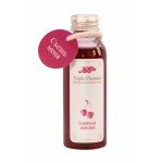 Смазка-эликсир для интимных ласк и массажа Triple Pleasure с согревающим эффектом при дыхании - Горячая Вишня - 65 гр
