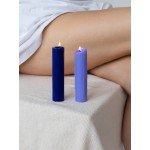Набор из 2 Wax Play свечей низкотемпературных и ароматических - Bondage To Flame - 13 см Набор из 2 Wax Play свечей низкотемпературных и ароматических - Bondage To Flame - 13 см