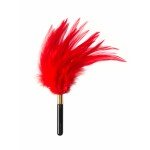 Тиклер из перьев Burlesque - Plume - красный - 23 см Тиклер из перьев Burlesque - Plume - красный - 23 см