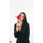 Тиклер из перьев Burlesque - Plume - красный - 23 см Тиклер из перьев Burlesque - Plume - красный - 23 см