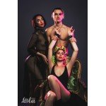 Наручники из искусственной кожа Party Hard - Liberate - чёрные