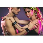 Наручники из искусственной кожа Party Hard - Liberate - чёрные