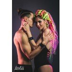 Наручники из искусственной кожа Party Hard - Liberate - чёрные