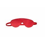 Мягкая приятная маска на глаза с бархатистой подкладкой Party Hard Mask Shy Red - красная