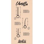 Набор силиконовых стимуляторов уретры Vanila Twist с разным рельефом - рабочая длина 9-12 см - чёрный