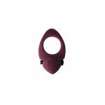 Силиконовое эрекционное виброкольцо с клиторальной щёточкой Pure Passion Midnight - сливовое Силиконовое эрекционное виброкольцо с клиторальной щёточкой Pure Passion Midnight - сливовое