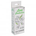 Пудра для ухода за интим-игрушками Love Protection с ароматом жасмина - 15 гр
