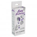 Пудра для ухода за интим-игрушками Love Protection с ароматом лесных ягод - 15 гр