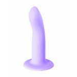 Гибкий и упругий фаллоимитатор для вагинальной и анальной стимуляции Flow Emotional Purple - сиреневый - 13 см
