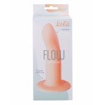 Гибкий и упругий фаллоимитатор для вагинальной и анальной стимуляции Flow Emotional Flesh - телесный - 13 см